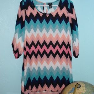chevron dress